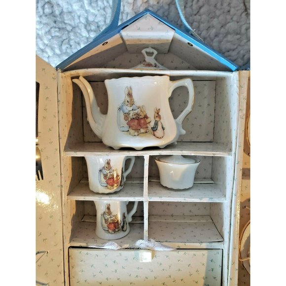 Beatrix Potter Toys Tea Set Peter The Rabbit Reutter Porzellan